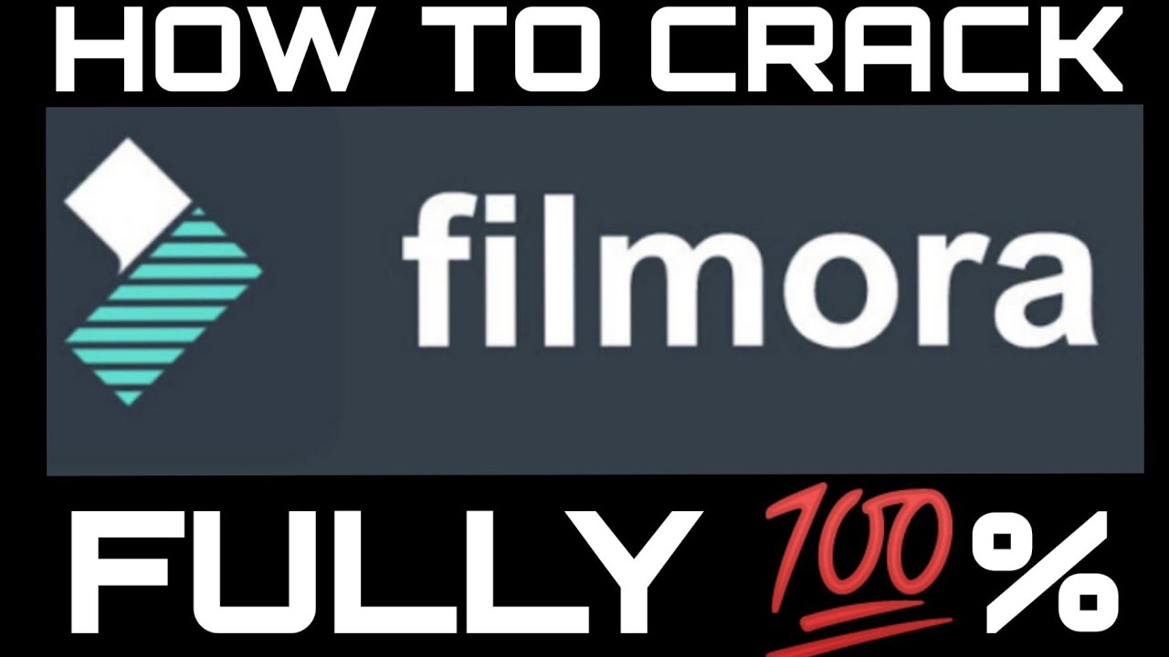 how to crack filmora pro
